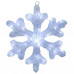 CRYSTAL FIOCCO DI NEVE 45 LED CM.60X4 A BATTERIA (2pz)